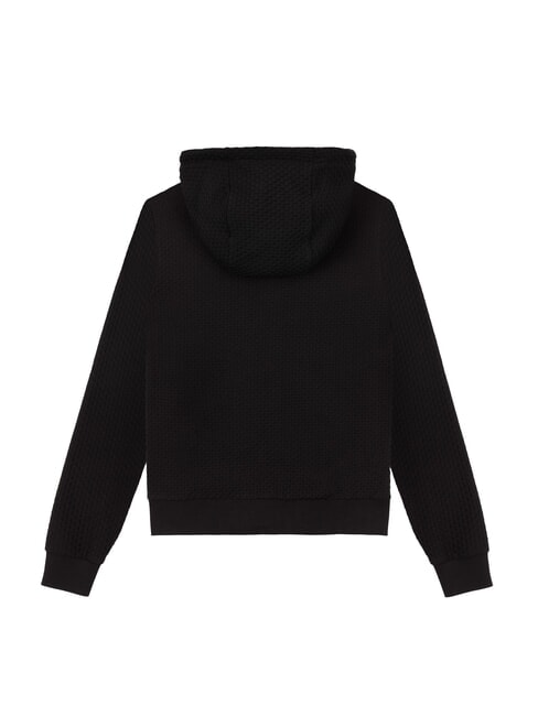 WRAP Sweat à capuche entièrement zippé noir - Sweat-shirts pour femmes