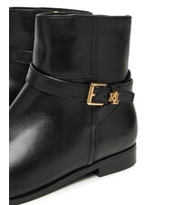 RALPH LAUREN BROOKE 2 Bottines en cuir NOIR - Chaussures Femme - 4