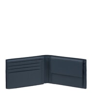 PIQUADRO TRAKAI Portefeuille bleu - Portefeuilles Homme - 3