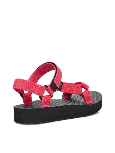 MIDFORM UNIVERSAL  Sandale ondulation rose vif - Chaussures Femme