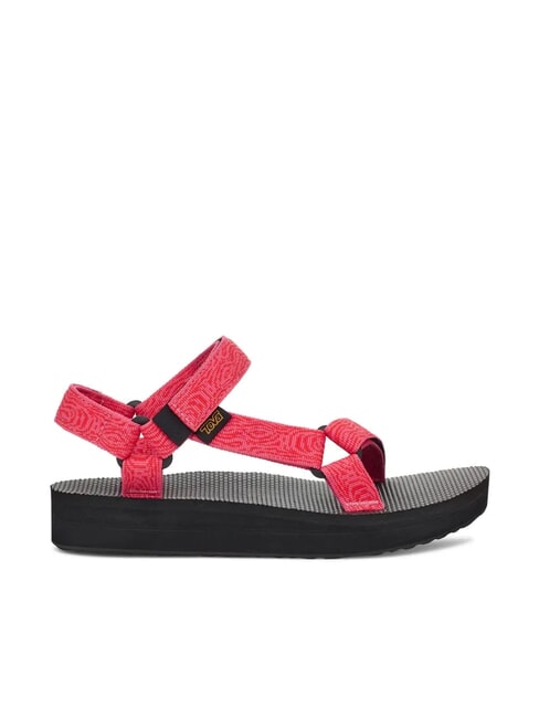 MIDFORM UNIVERSAL  Sandale ondulation rose vif - Chaussures Femme