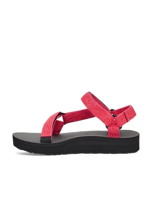 MIDFORM UNIVERSAL  Sandale ondulation rose vif - Chaussures Femme