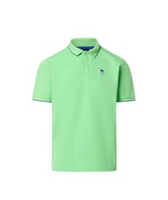 NORTH SAILS COLLAR STRIPED Polo &agrave; manches courtes en coton vert d'&eacute;t&eacute; - chemise polo - 4
