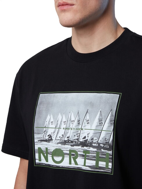 GRAPHIC T-shirt en coton noir - T-shirt