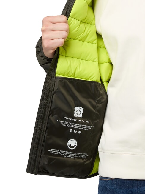 SKYE HOODIE Doudoune à capuche vert forêt - Doudounes homme