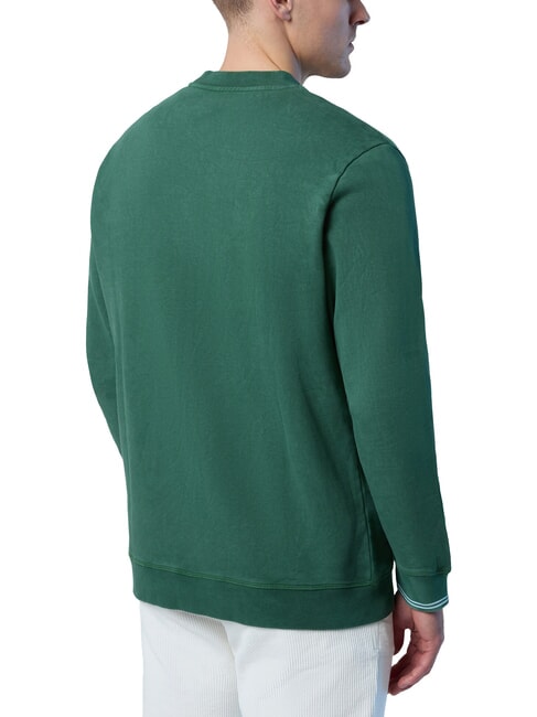 EMBROIDERY  vert - Pulls molletonn&eacute;s