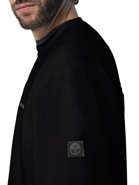 EMBROIDERY Sweat-shirt noir - Pulls molletonnés