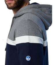 NORTH SAILS GRAPHIC Sweatshirt à capuche mélange gris moyen - Pulls molletonnés - 3