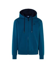 NORTH SAILS LOGO Sweat &agrave; capuche enti&egrave;rement zipp&eacute; vert d'eau - Pulls molletonn&eacute;s - 4