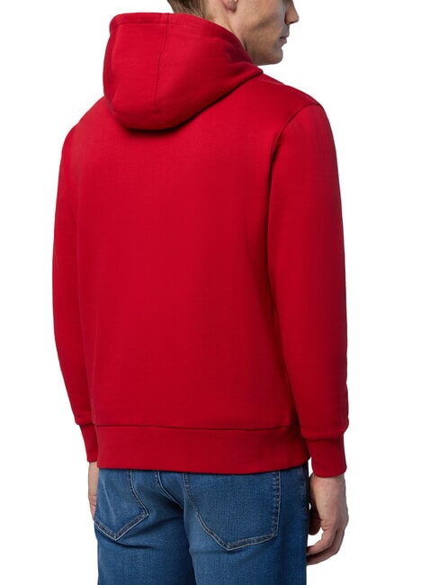 LOGO Sweat à capuche entièrement zippé lave rouge - Pulls molletonnés