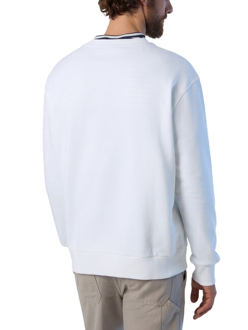NEWPORT Sweat-shirt en coton blanc - Pulls molletonn&eacute;s
