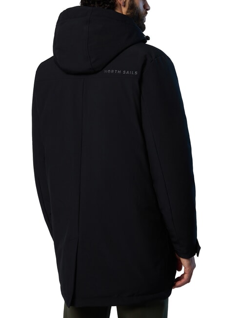VARBERG Veste à capuche noir - Vestes pour hommes
