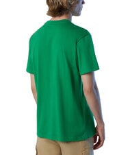 NORTH SAILS NEWPORT T-shirt en coton avec logo en forme d'arche abeille verte - T-shirt - 2