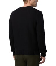 NORTH SAILS N|S Pull col rond gaufré mélange gris foncé - Pulls pour hommes - 2