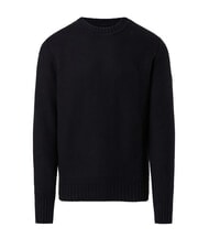 NORTH SAILS N|S Pull col rond gaufré mélange gris foncé - Pulls pour hommes - 5