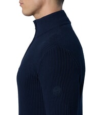 NORTH SAILS N|S Pull col roulé côtelé avec demi-zip bleu marine - Pulls pour hommes - 4