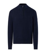 NORTH SAILS N|S Pull col roulé côtelé avec demi-zip bleu marine - Pulls pour hommes - 5