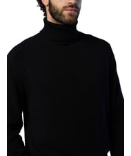NORTH SAILS N|S Pull col roul&eacute; en coton noir - Pulls pour hommes - 4
