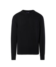 NORTH SAILS N|S Pull col rond en coton noir - Pulls pour hommes - 5