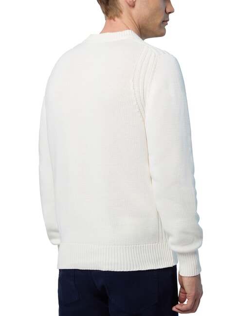 N|S Pull col rond en coton Guimauve - Pulls pour hommes