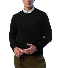 NORTH SAILS N|S Pull col rond en laine noir - Pulls pour hommes - 3