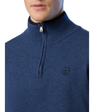 NORTH SAILS N|S Pull col roulé demi-zip Mélange de bleu de Chine - Pulls pour hommes - 3