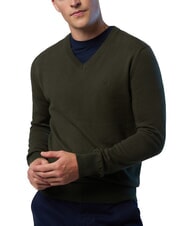 NORTH SAILS N|S Pull col V vert for&ecirc;t - Pulls pour hommes - 3