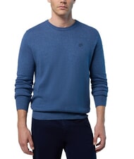 NORTH SAILS N|S Pull à col rond denim bleu mélangé - Pulls pour hommes - 3