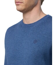 NORTH SAILS N|S Pull à col rond denim bleu mélangé - Pulls pour hommes - 4