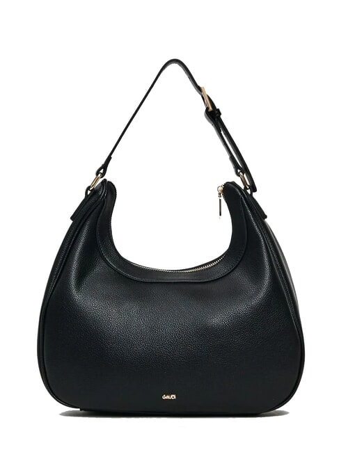 EMMA Sac bandouli&egrave;re hobo avec clous NOIR - Sacs pour Femme