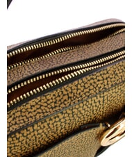 BORBONESE TULIP Mini sac à main avec bandoulière op naturel / noir - Sacs pour Femme - 5