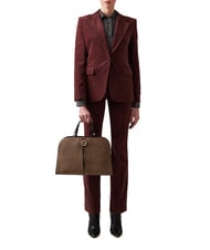 BORBONESE TULIP  Sac &agrave; main avec bandouli&egrave;re op naturel / noir - Sacs pour Femme - 5