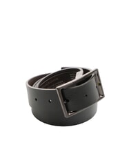 ARMANI EXCHANGE CINTURA Ceinture en cuir double face noir / chocolat - Ceintures - 4