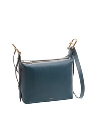 FURLA TONIE Sac à bandoulière en cuir gris bleu - Sacs pour Femme - 2