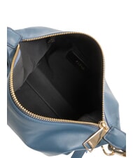 FURLA TONIE Sac à bandoulière en cuir gris bleu - Sacs pour Femme - 5