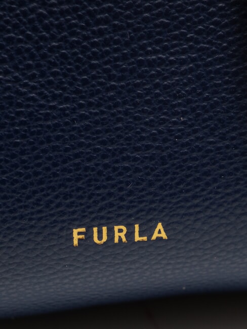 GOCCIA Sac bandoulière en cuir martelé bleu royal - Sacs pour Femme