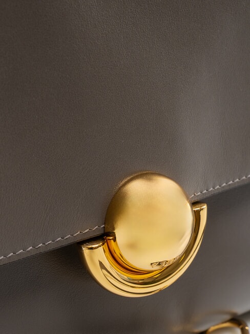 DOMUS  Mini sac à main avec bandoulière gris urbain - Sacs pour Femme