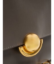 FURLA DOMUS  Mini sac à main avec bandoulière gris urbain - Sacs pour Femme - 4