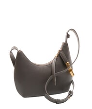 FURLA GOCCIA Sac bandoulière en cuir martelé gris urbain - Sacs pour Femme - 2