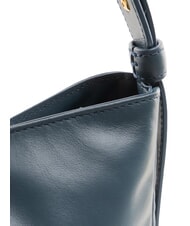 FURLA SFERA SOFT  Sac bandoulière en cuir gris bleu - Sacs pour Femme - 3