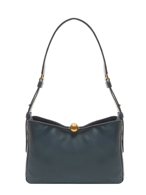 SFERA SOFT  Sac bandoulière en cuir gris bleu - Sacs pour Femme