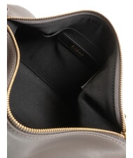 FURLA NUVOLA Mini sac porté épaule en cuir gris urbain - Sacs pour Femme - 5