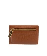 COCCINELLE METALLIC SOFT Portefeuille en cuir Cognac - Portefeuilles Femme - 3