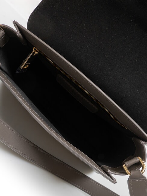 URBAN Petit sac à bandoulière en cuir gris urbain - Sacs pour Femme