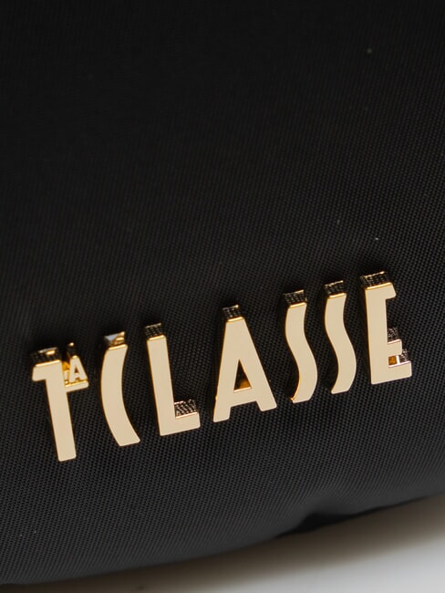 PUFFY NYLON Mini sac à bandoulière en forme de croissant Noir - Sacs pour Femme