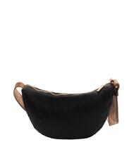 ALVIERO MARTINI PRIMA CLASSE PUFFY NYLON Mini sac à bandoulière en forme de croissant Noir - Sacs pour Femme - 4