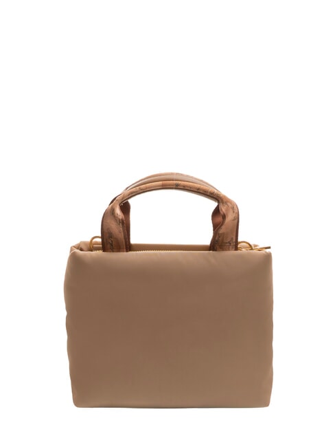 PUFFY NYLON Petit sac à main avec bandoulière grège - Sacs pour Femme