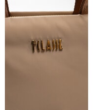 ALVIERO MARTINI PRIMA CLASSE PUFFY NYLON Petit sac à main avec bandoulière grège - Sacs pour Femme - 4