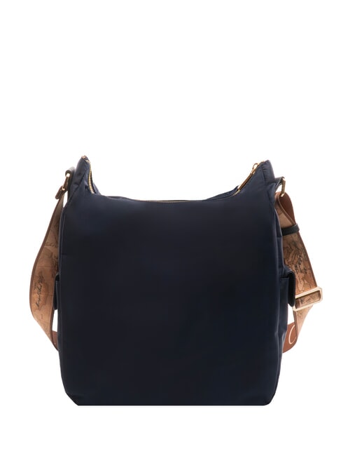 STORMY NYLON Sac à bandoulière double portabilité nuit bleue - Sacs pour Femme