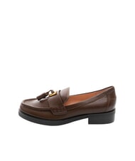 COCCINELLE BEAT SELLERIA Mocassins en cuir à pompon - Chaussures Femme